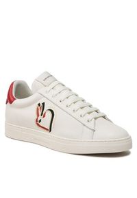 Emporio Armani Sneakersy X4X565 XN752 K617 Biały. Kolor: biały. Materiał: skóra #5