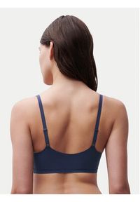Chantelle Biustonosz top Soft Stretch C16A20 Granatowy. Kolor: niebieski. Materiał: syntetyk #5