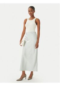 Calvin Klein Spódnica maxi LV044F621G Zielony Regular Fit. Kolor: zielony. Materiał: syntetyk #4