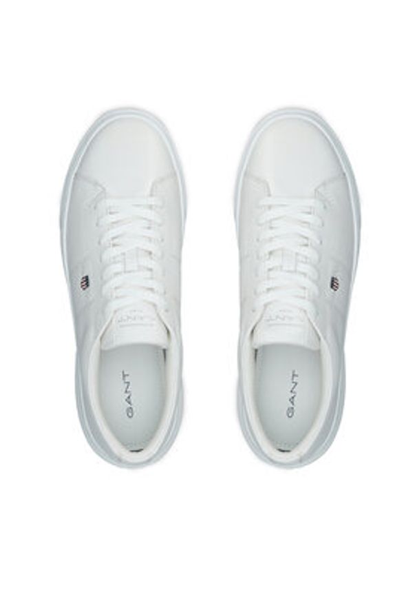 GANT - Gant Sneakersy 31631017 Biały. Kolor: biały. Materiał: skóra