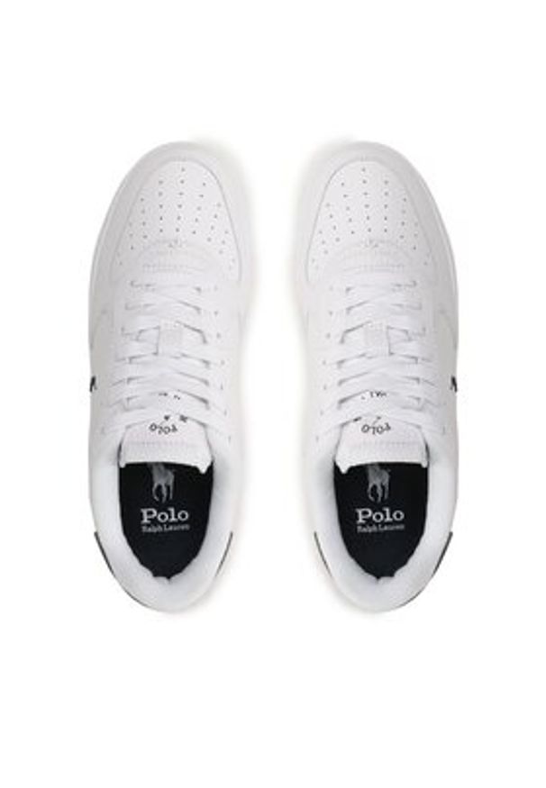 Polo Ralph Lauren Sneakersy 809891791004 Biały. Kolor: biały. Materiał: skóra