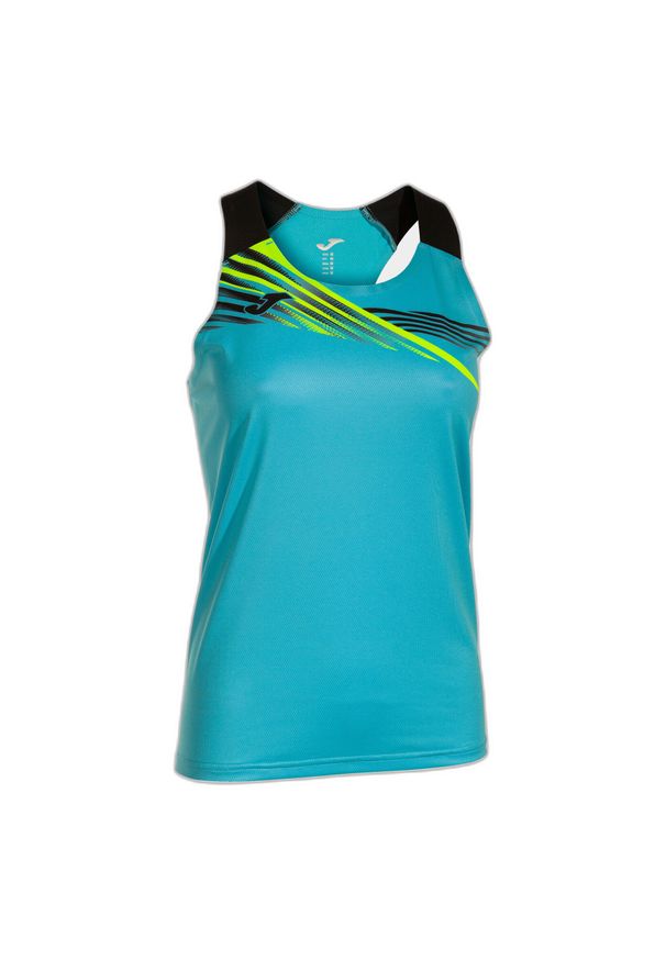 Tank top Joma Elite X. Kolor: wielokolorowy, niebieski, czarny. Długość rękawa: bez rękawów