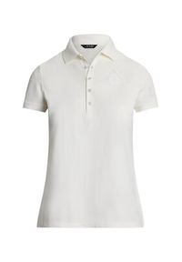 Lauren Ralph Lauren - LAUREN RALPH LAUREN Polo 200966128001 Biały Slim Fit. Typ kołnierza: polo. Kolor: biały. Materiał: bawełna #5