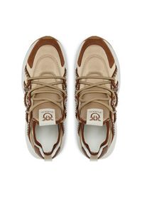 Pinko - PINKO Sneakersy Ariel 16 SS0085T029 Brązowy. Kolor: brązowy. Materiał: zamsz, skóra #4