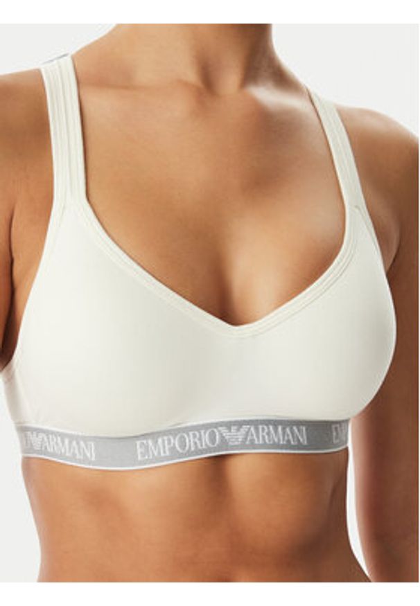 Emporio Armani Underwear Biustonosz sportowy EW000447 AF19026 U1131 Biały. Kolor: biały. Materiał: bawełna