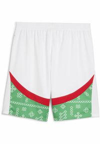 Puma - Szorty Maroc CAN 2025. Kolor: biały, czerwony, wielokolorowy, zielony. Sport: piłka nożna