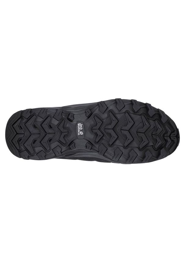 Buty trekkingowe męskie Jack Wolfskin Refugio Texapore Low. Kolor: czarny, szary, wielokolorowy, żółty. Materiał: materiał, guma, syntetyk