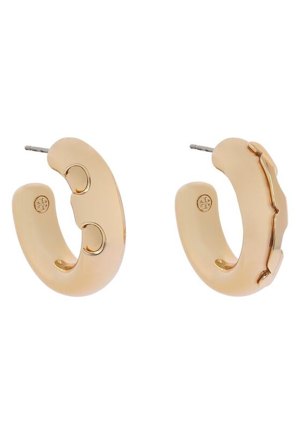 Tory Burch Kolczyki 152881 Złoty. Materiał: metalowe. Kolor: złoty