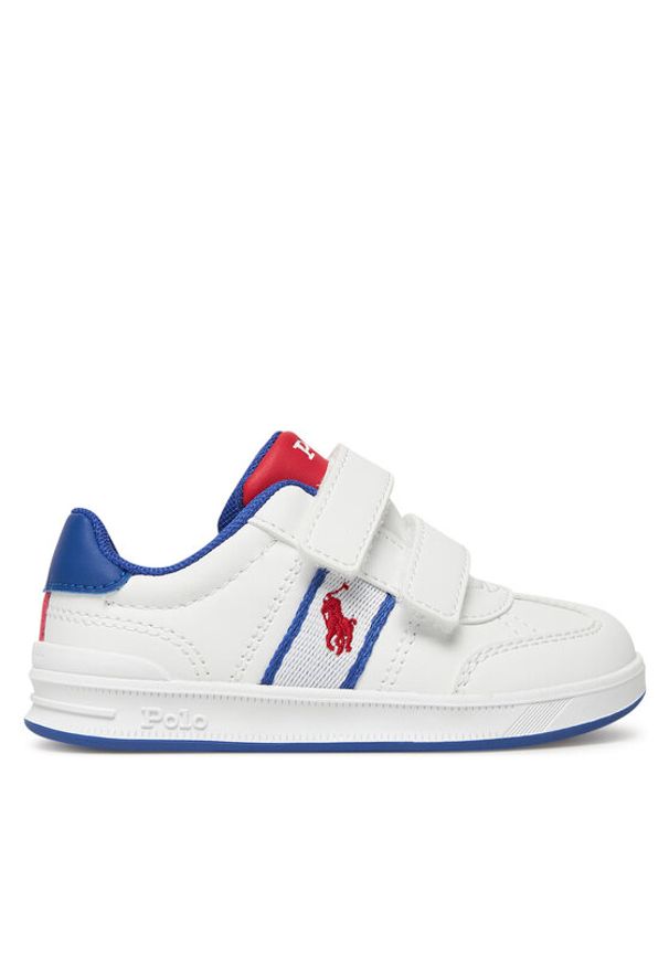 Polo Ralph Lauren Sneakersy Heritage Court III RL02068100 Biały. Kolor: biały. Materiał: skóra