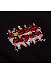 COPA FOOTBALL - Bluza dla dorosłych Haftowana Drużyna AC Milan Coppa 2003 - Czarny. Kolor: czarny. Wzór: haft. Sezon: lato. Styl: sportowy