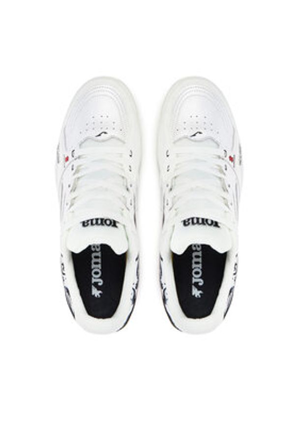 Joma Buty do piłki nożnej Fs Reactive 2502 FSS2502IN Biały. Kolor: biały. Materiał: skóra