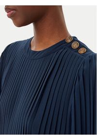 TwinSet - TWINSET Kombinezon 251TP2050 Granatowy Loose Fit. Kolor: niebieski. Materiał: syntetyk #2