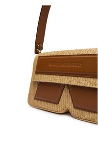 Karl Lagerfeld - KARL LAGERFELD Torebka B2W30023 Beżowy. Kolor: beżowy. Materiał: skórzane #5