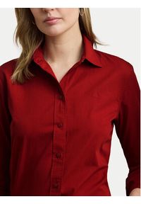 Lauren Ralph Lauren - LAUREN RALPH LAUREN Koszula 200925378004 Czerwony Relaxed Fit. Kolor: czerwony. Materiał: bawełna #4