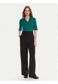 United Colors of Benetton - United Colors Of Benetton Bluzka 3GA2D400U Niebieski Slim Fit. Kolor: niebieski. Materiał: bawełna
