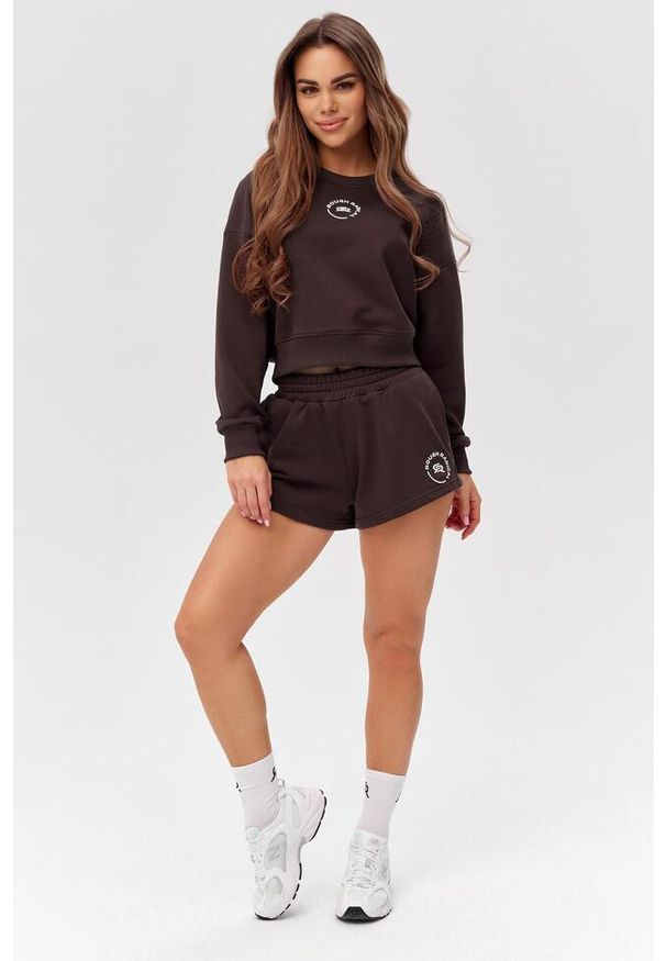 ROUGH RADICAL - Damskie spodenki dresowe Rough Radical Cotton Active Shorts Women. Kolor: brązowy. Materiał: dresówka. Sport: fitness