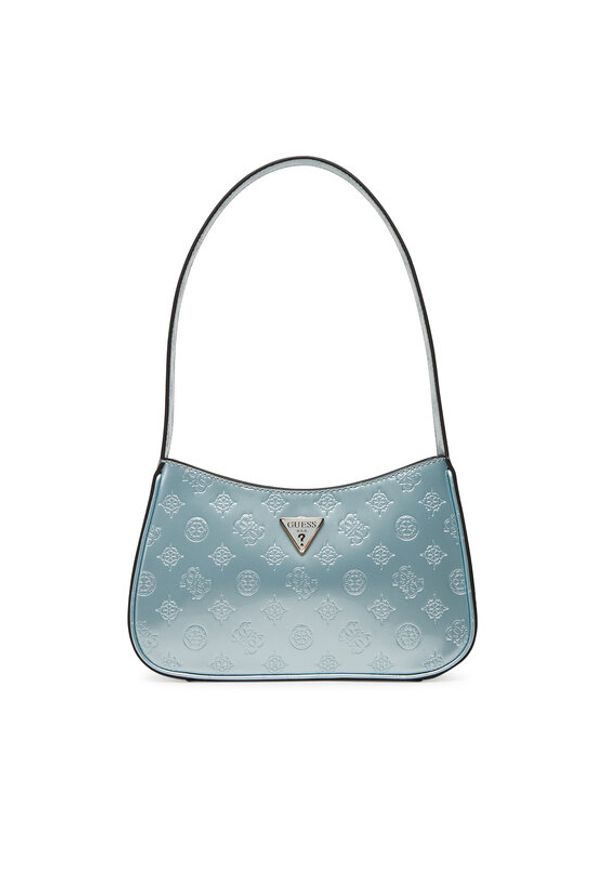 Guess Torebka Arnela HWTG94 96170 Błękitny. Kolor: niebieski. Materiał: skórzane