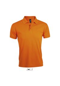 SOL'S - Polo Sol's Prime. Typ kołnierza: polo. Kolor: pomarańczowy. Materiał: bawełna, poliester #1
