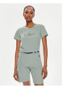 CMP Koszulka techniczna 39T5676P Zielony Regular Fit. Kolor: zielony. Materiał: syntetyk #1