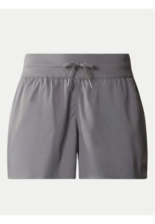 The North Face Szorty sportowe Aphrodite NF0A86YK Szary Regular Fit. Kolor: szary. Materiał: syntetyk