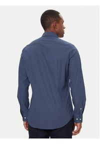 TOMMY HILFIGER - Tommy Hilfiger Koszula MW0MW40523 Granatowy Slim Fit. Kolor: niebieski. Materiał: bawełna