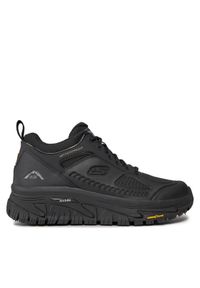 skechers - Skechers Półbuty Arch Fit Road Walker Pyles Peak 237490/BBK Czarny. Kolor: czarny. Materiał: materiał #1