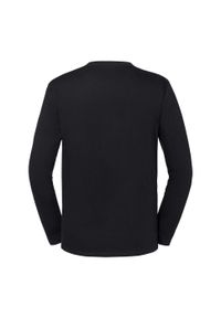 FRUIT OF THE LOOM - Koszulka Z Długim Rękawem Unisex Adult Iconic 195 Plain. Kolor: czarny. Długość rękawa: długi rękaw. Długość: długie