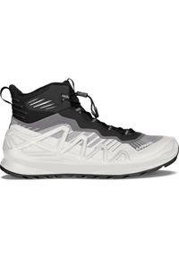 Buty trekkingowe męskie Lowa Merger Mid Gtx. Kolor: biały. Materiał: materiał, syntetyk. Szerokość cholewki: normalna
