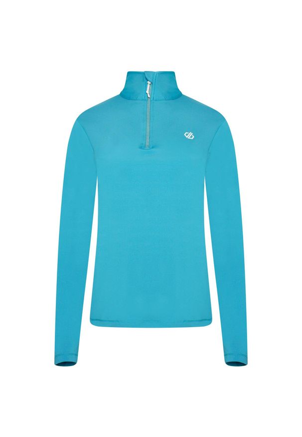 DARE 2B - Damska bluza narciarska z suwakiem Lowline II. Kolor: niebieski. Materiał: poliester, elastan. Sport: narciarstwo