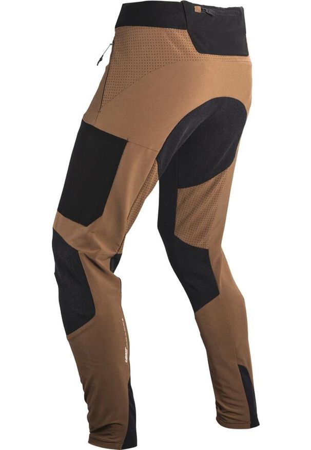Spodnie rowerowe damskie LEATT Pant MTB Enduro 4.0 Women. Kolor: brązowy. Sport: kolarstwo
