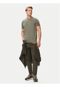G-Star RAW - G-Star Raw T-Shirt Lash D16396-B353 Szary ciemny Regular Fit. Kolor: szary. Materiał: bawełna #3