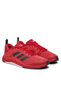 Adidas - adidas Buty na siłownię Everyset ID8643 Czerwony. Kolor: czerwony. Materiał: mesh, materiał. Sport: fitness #2