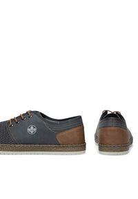 Rieker Półbuty B5249-45 Szary. Kolor: szary. Materiał: materiał #8