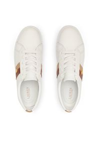 Lauren Ralph Lauren - LAUREN RALPH LAUREN Sneakersy Janson II 802925365012 Biały. Kolor: biały. Materiał: skóra #5