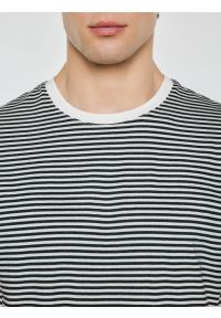 Big-Star - Koszulka męska w paski czarna Oler 906. Okazja: na co dzień. Kolor: czarny. Materiał: jeans, dzianina. Wzór: paski. Sezon: wiosna, lato. Styl: klasyczny, casual #4