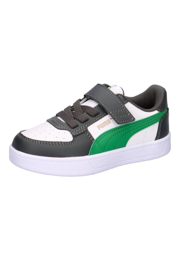 Puma - Buty dziecięce PUMA Caven 2.0. Kolor: zielony, czarny, szary, wielokolorowy. Sport: turystyka piesza