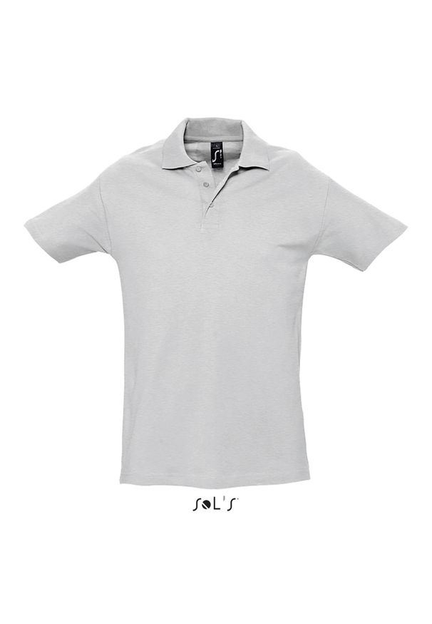 SOL'S - Polo Sol's Spring Ii. Typ kołnierza: polo. Kolor: czarny, wielokolorowy, biały. Materiał: bawełna. Styl: elegancki