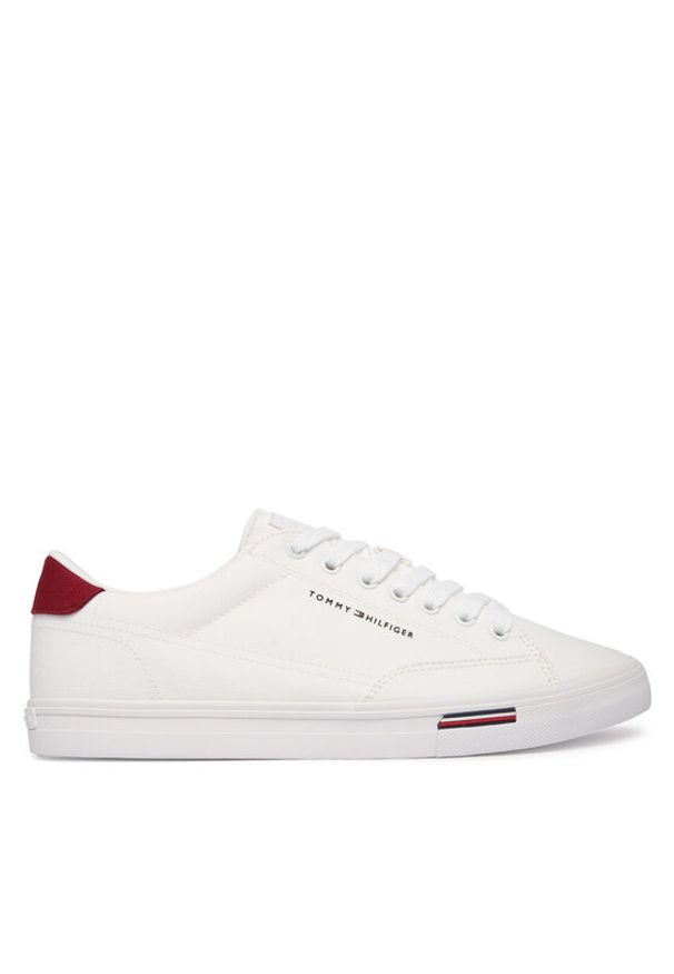 TOMMY HILFIGER - Tommy Hilfiger Tenisówki Vulc Core Rwb Long FM0FM05813 Biały. Kolor: biały. Materiał: materiał