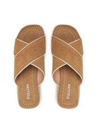 Pollini Espadryle SA28278I0MTF0122 Beżowy. Kolor: beżowy. Materiał: skóra, zamsz #3