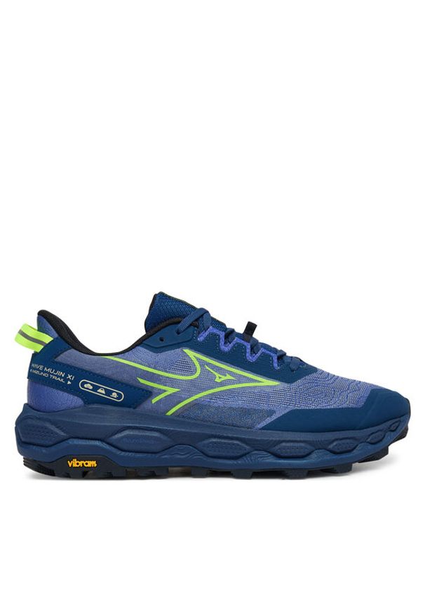 Mizuno Buty do biegania Wave Mujin 11 J1GJ2570 51 Granatowy. Kolor: niebieski. Materiał: materiał. Model: Mizuno Wave