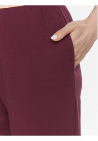 Calvin Klein Underwear Spodnie piżamowe 000QS7045E Bordowy Regular Fit. Kolor: czerwony. Materiał: bawełna #4