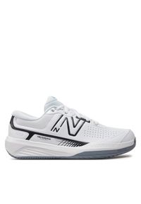 New Balance Buty do tenisa Tennis 696 v5 MCH696K5 Biały. Kolor: biały. Sport: tenis