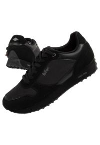 Buty sportowe Lee Cooper LCW-24-03-2337M czarne. Kolor: czarny. Materiał: guma, syntetyk, materiał. Szerokość cholewki: normalna