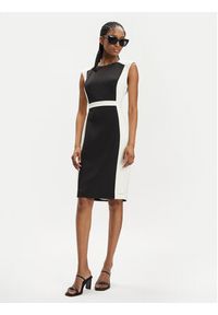 Calvin Klein Sukienka koktajlowa Neoprene K20K207074 Czarny Slim Fit. Kolor: czarny. Materiał: syntetyk. Styl: wizytowy #2