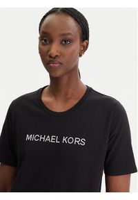 MICHAEL Michael Kors T-Shirt MR651QP97J Czarny Regular Fit. Kolor: czarny. Materiał: bawełna #3