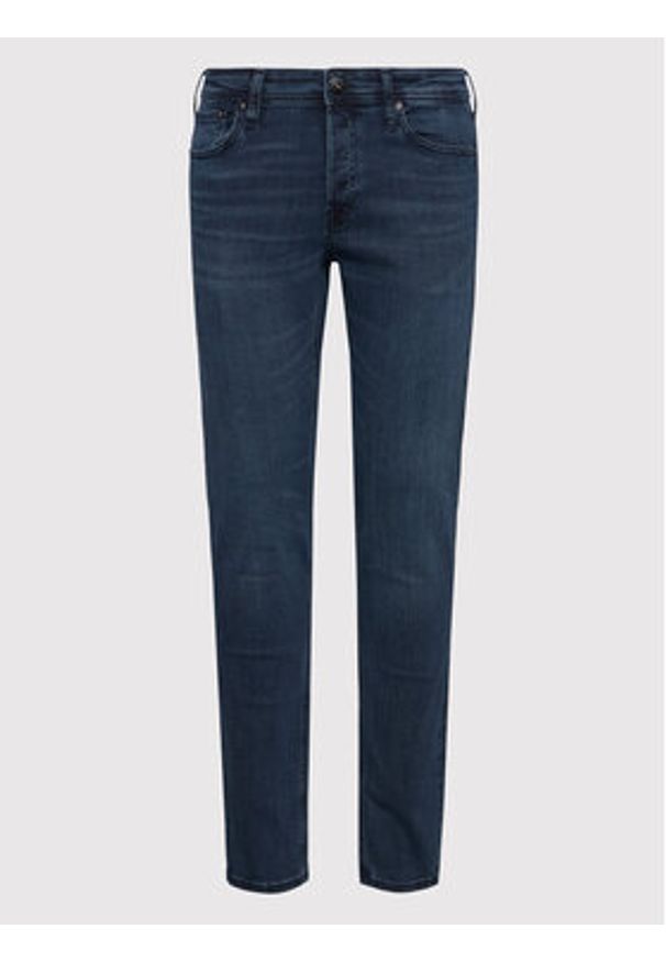 Jack & Jones - Jack&Jones Jeansy Glenn 12173407 Granatowy Slim Fit. Kolor: niebieski