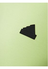 Adidas - adidas Bluza Future Icons 3-Stripes Hoodie IJ8866 Zielony Regular Fit. Kolor: zielony. Materiał: bawełna #8