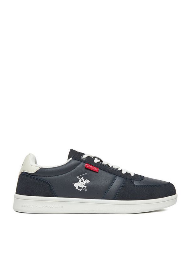 Beverly Hills Polo Club Sneakersy V5-10147 Granatowy. Kolor: niebieski. Materiał: materiał