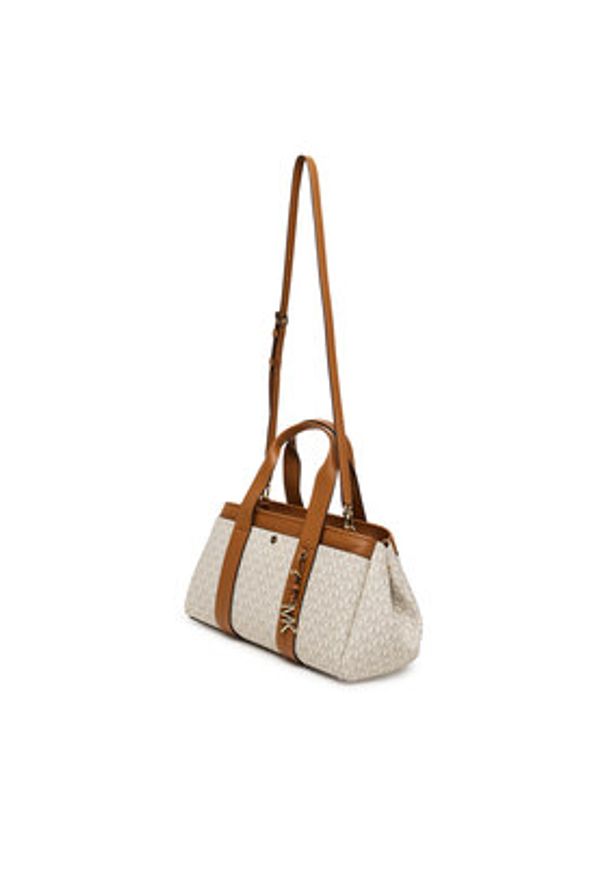 MICHAEL Michael Kors Torebka Romee 30T5G1ZS1B Beżowy. Kolor: beżowy. Materiał: skórzane