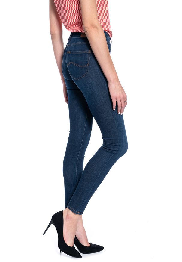 Lee - DAMSKIE SPODNIE JEANSOWE LEE SCARLETT FOSTER DARK L526MHBM 112111755
